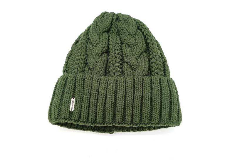 McBurn Strickmütze Mc Burn Mütze oliv von McBurn