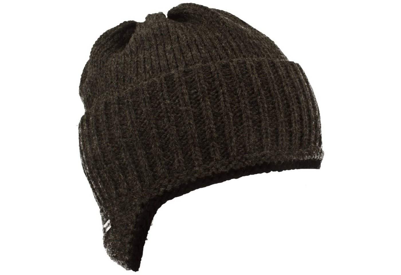 McBurn Strickmütze Strickmütze(Maski) Flieger-Optik mit Fleece/Umschlag von McBurn