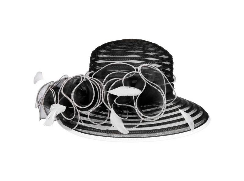 McBurn Strohhut (1-St) Brauthut von McBurn