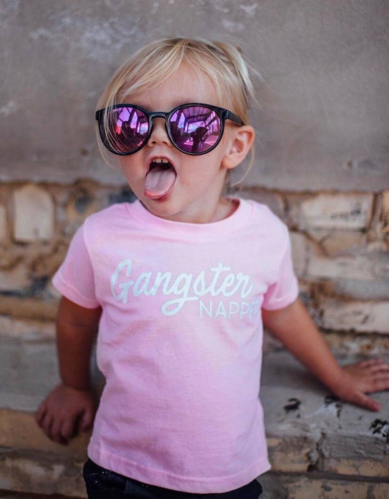 Kleinkind Mädchen Kleidung, Gangster Napper, Niedliche Mädchen, Shirts Kleinkind Mädchen Kleidung, Gangster Napper, Niedliche Mädchen, Shirts von McCartyCreations