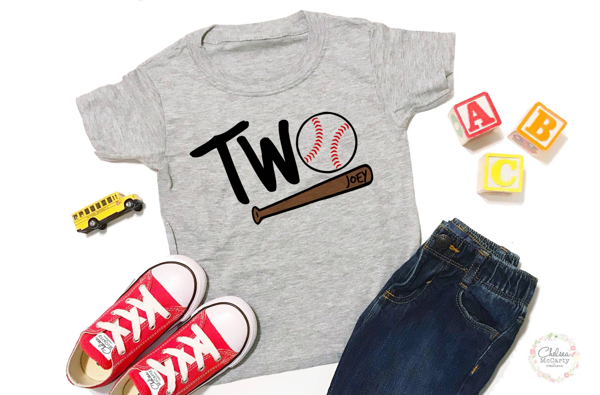 Personalisiertes 2. Geburtstagsshirt - Geburtstag Baseball Shirt Personalisiertes 2. Geburtstagsshirt - Geburtstag Baseball Shirt von McCartyCreations