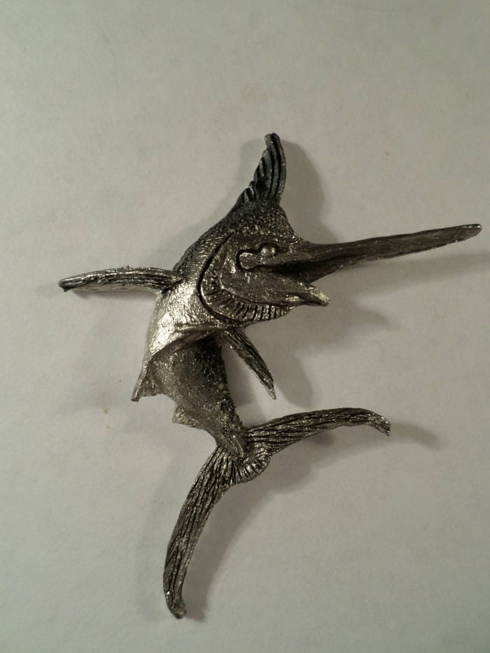 Black Marlin Anhänger Neu von McCloud9Jewelry