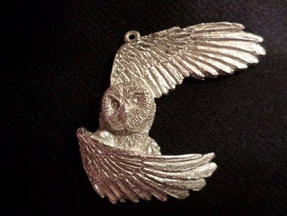 Eule Mit Kurzen Ohren ..neues Design von McCloud9Jewelry