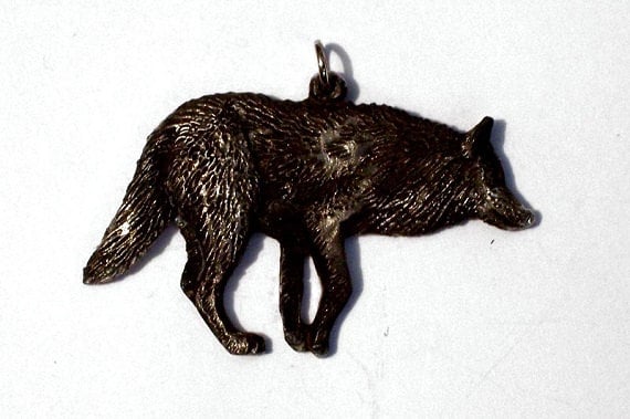 Lone Black Wolf Neues Design von McCloud9Jewelry