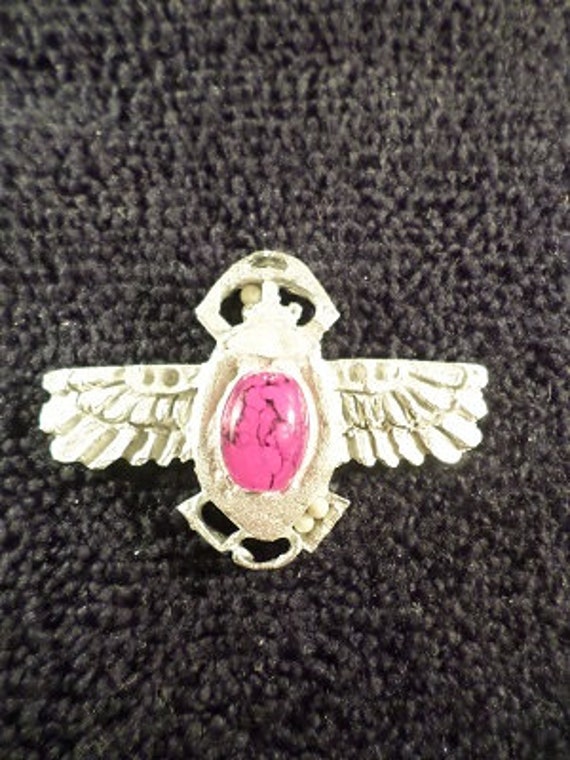 Neu Glas Gegossener Skarabäus-Käfer-Anhänger von McCloud9Jewelry