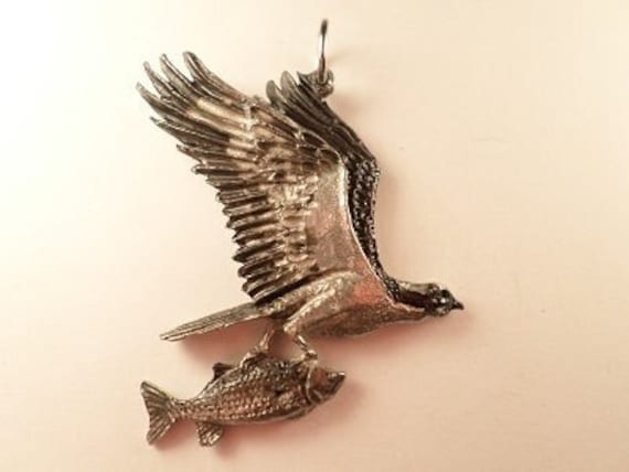 Neuer Fischadler | Fish Hawk Anhänger von McCloud9Jewelry