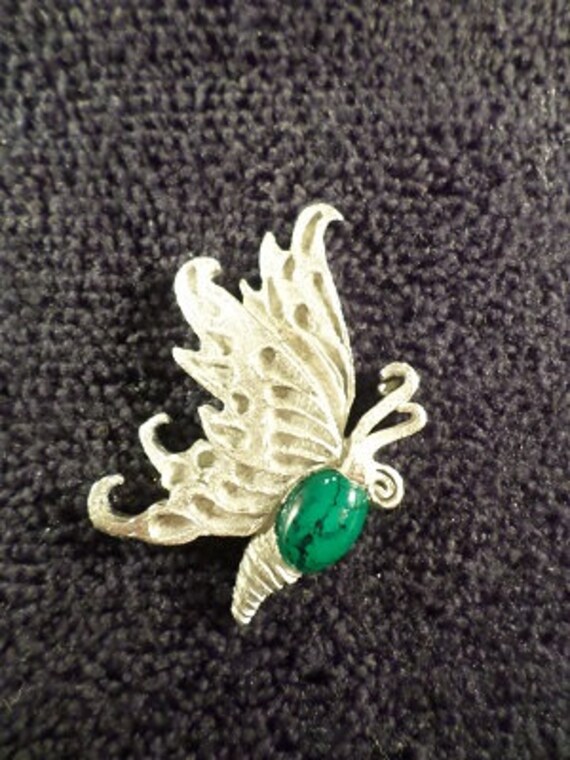 Neuer Glas Gegossener Schmetterling #2 } Anhänger von McCloud9Jewelry