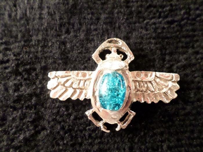 Neuer Glasguss Skarabäus-Käfer von McCloud9Jewelry