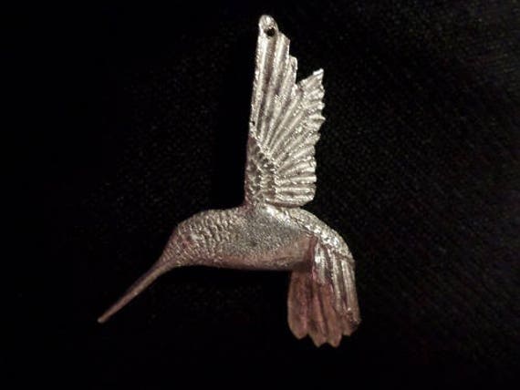 Rubinkehlkolibri , Anhänger Neues Design von McCloud9Jewelry