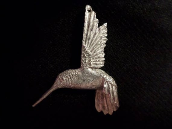 Rubinkehlkolibri , Anhänger Neues Design von McCloud9Jewelry