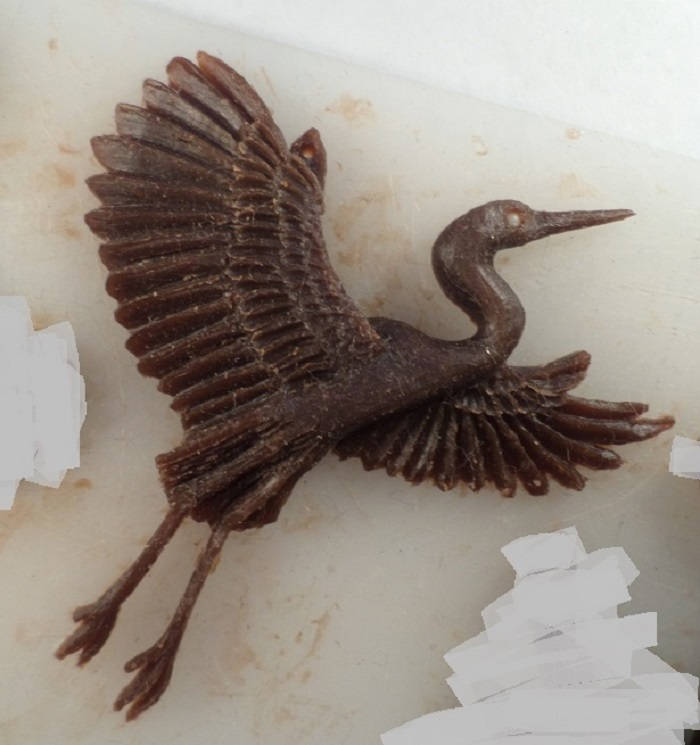 Weißer Reihervogel...neues Design von McCloud9Jewelry