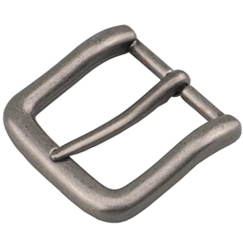 McFanBe Gürtelschnalle 28mm bis 38mm Single Prong Square Gürtelschnallen für Frauen Männer Ersatz Ledergürtel (40mm, Schnalle3) von McFanBe