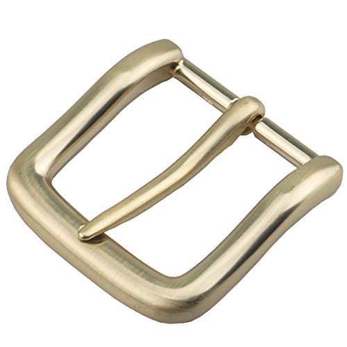 McFanBe Gürtelschnalle 28mm bis 38mm Single Prong Square Gürtelschnallen für Frauen Männer Ersatz Ledergürtel (40mm, Schnalle4) von McFanBe