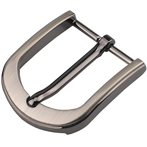 McFanBe Gürtelschnalle 28mm bis 38mm Single Prong Square Gürtelschnallen für Frauen Männer Ersatz Ledergürtel (40mm, Schnalle8) von McFanBe