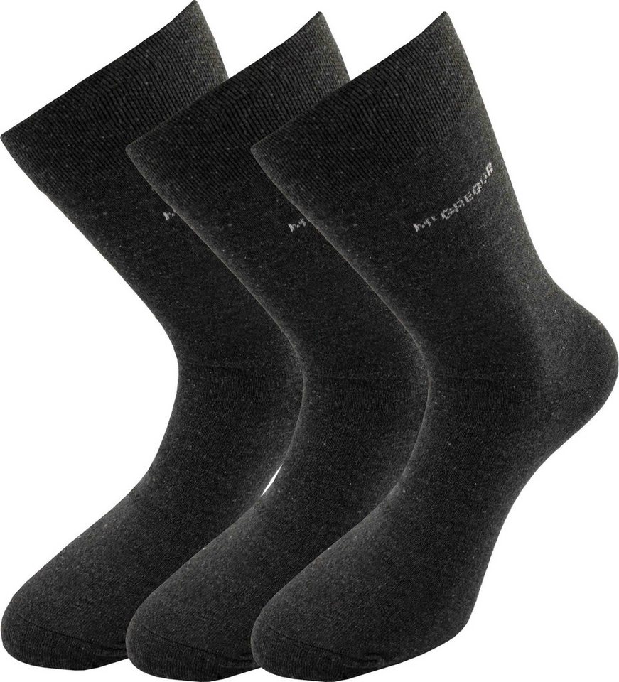 McGREGOR NEW YORK 1921 Businesssocken Businesssocken Socken 2x 3er Pack für Herren Anthrazit von McGREGOR NEW YORK 1921