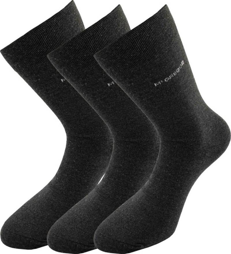 McGREGOR NEW YORK 1921 Businesssocken Businesssocken Socken 3er Pack für Herren Anthrazit von McGREGOR NEW YORK 1921