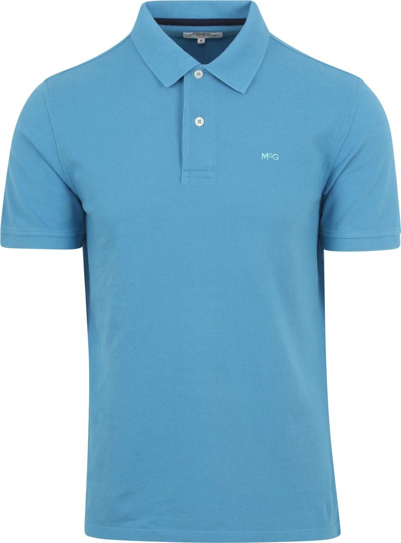 McGregor Classic Piqué Poloshirt Blau - Größe L von McGregor