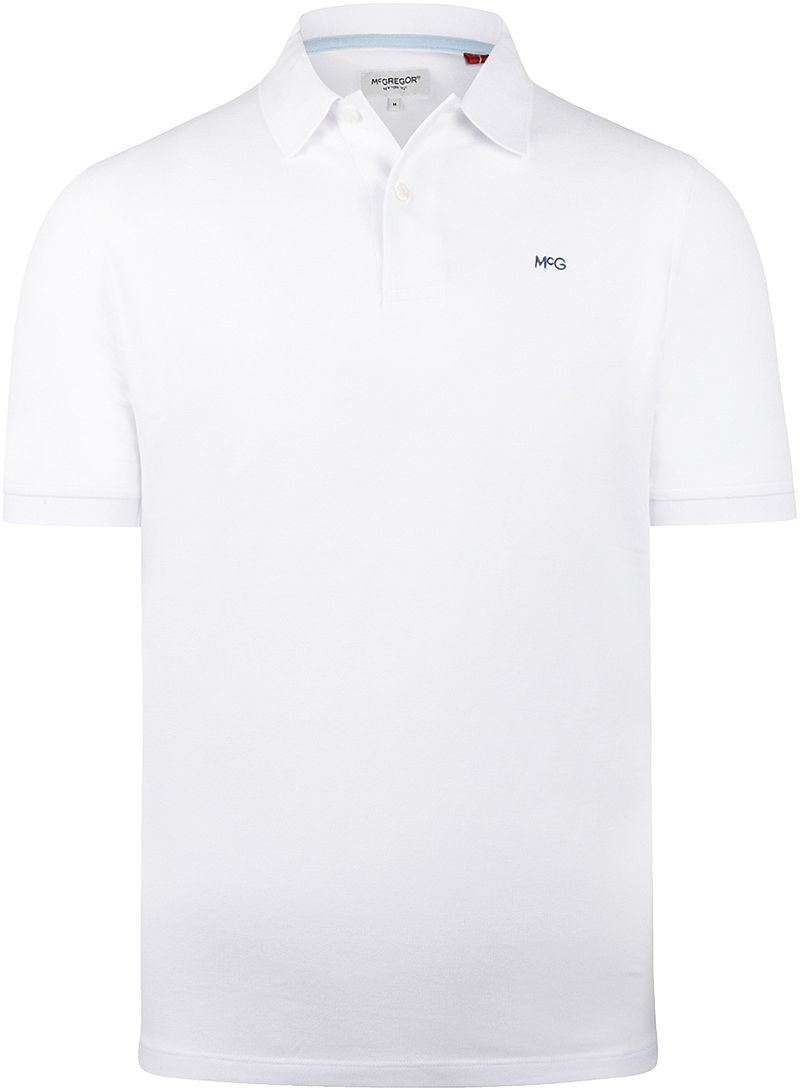 McGregor Classic Poloshirt Weiß - Größe M von McGregor