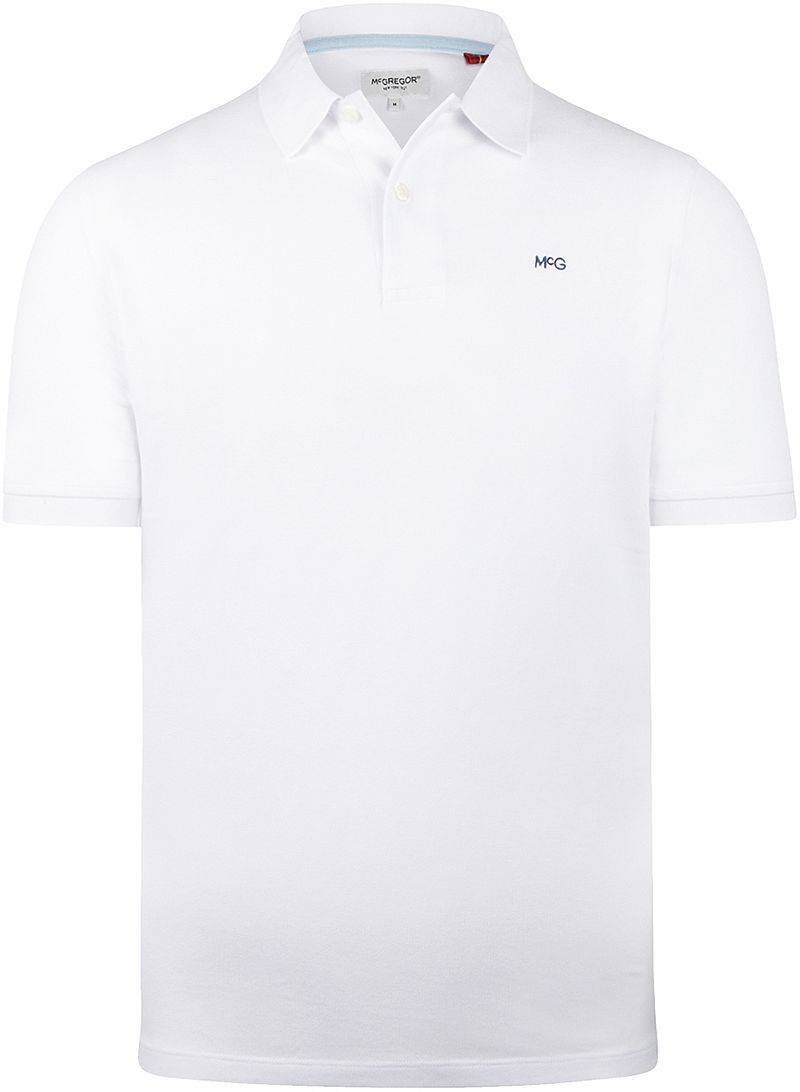 McGregor Classic Poloshirt Weiß - Größe M von McGregor