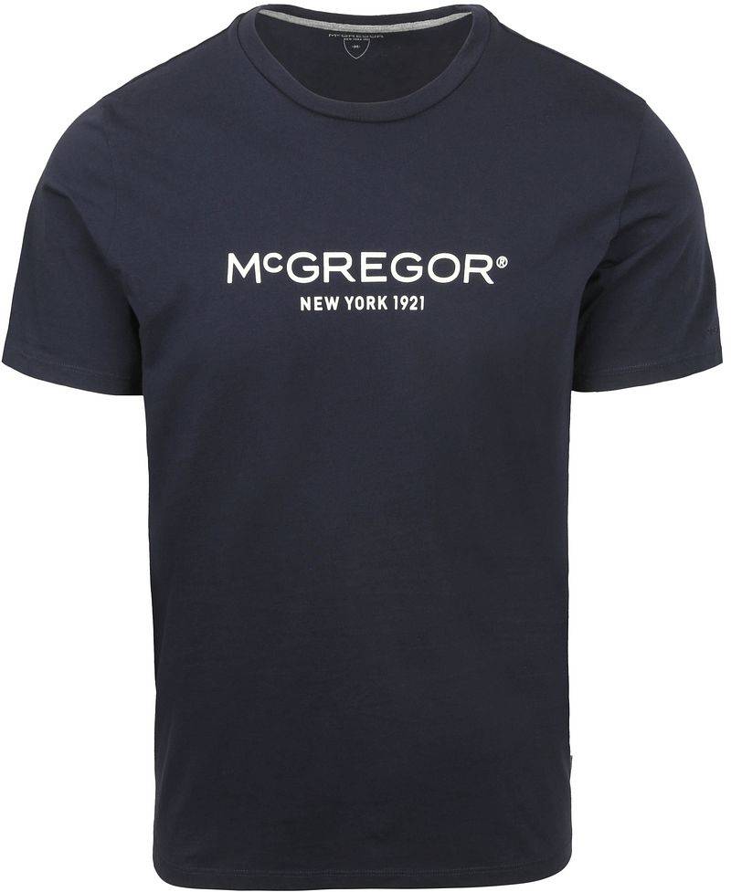 McGregor Essential T-Shirt Logo Navy - Größe XXL von McGregor