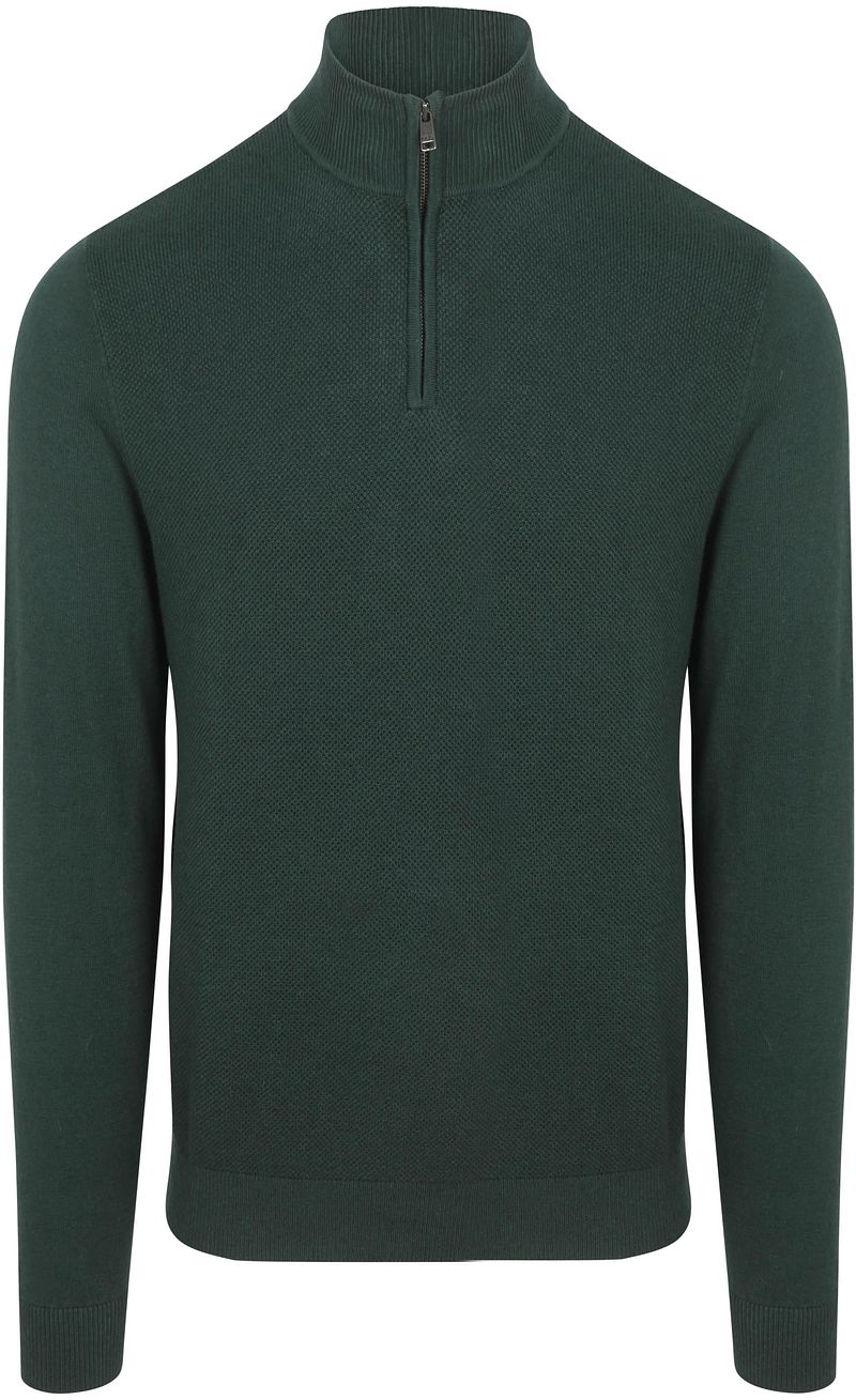 McGregor Half Zip Pullover Merinowolle Pine Grün - Größe M von McGregor