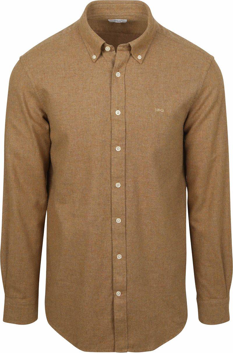 McGregor Hemd Flanell Melange Camel - Größe 3XL von McGregor