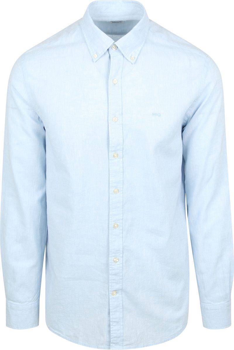McGregor Hemd Linen Blend Hellblau - Größe XXL von McGregor