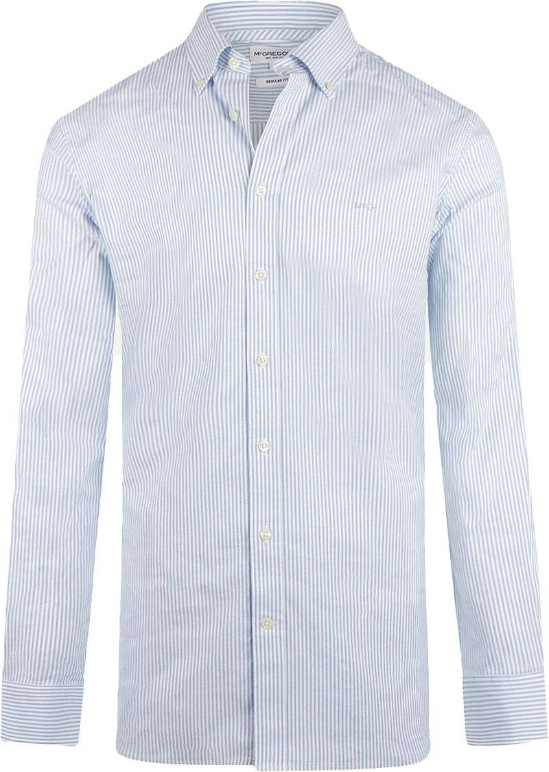 McGregor Hemd Oxford Streifen Hellblau - Größe 3XL von McGregor