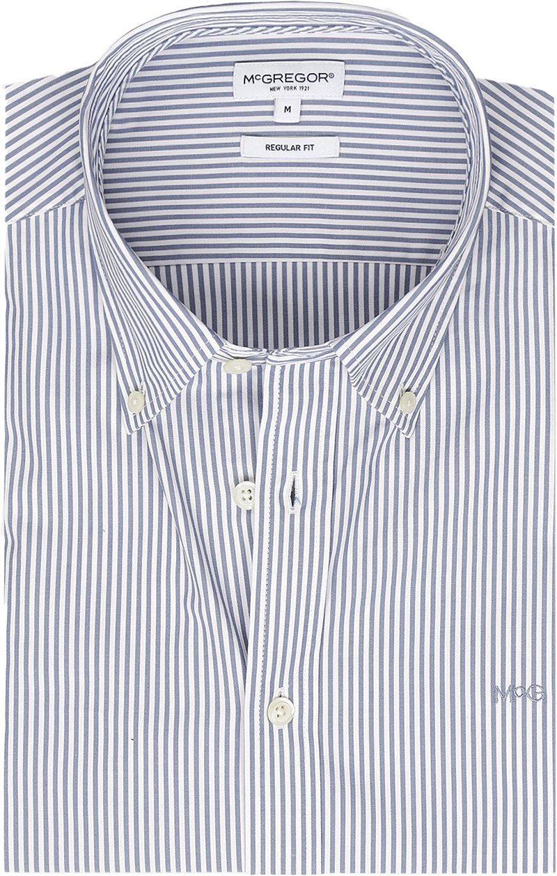 McGregor Hemd Poplin Streifen Blau - Größe XXL von McGregor