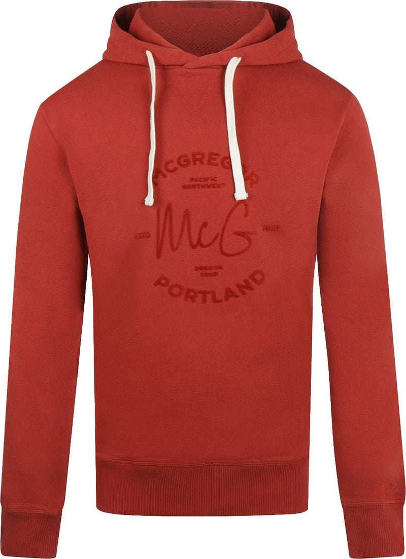 McGregor Hoodie Logo Rot - Größe L von McGregor