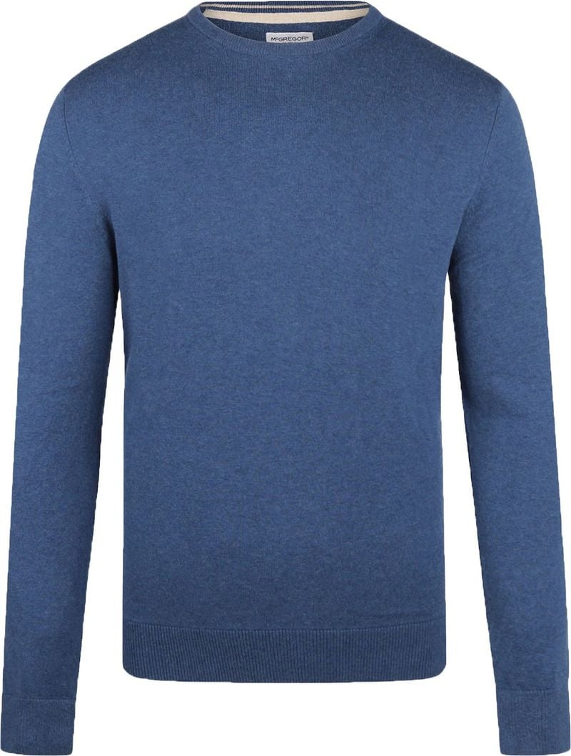 McGregor Pullover Wool Mix Mid Blauw - Größe XL von McGregor