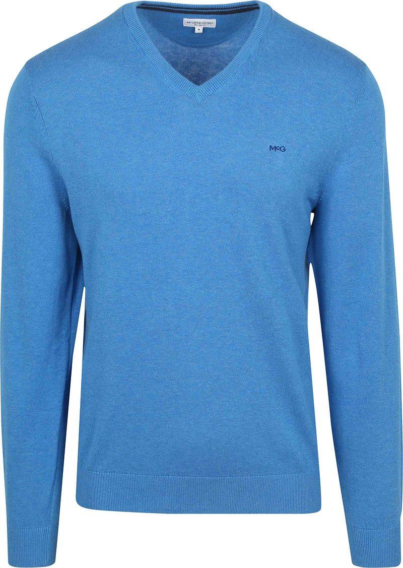 McGregor Pullover V-Ausschnitt Sea Blau - Größe XXL von McGregor