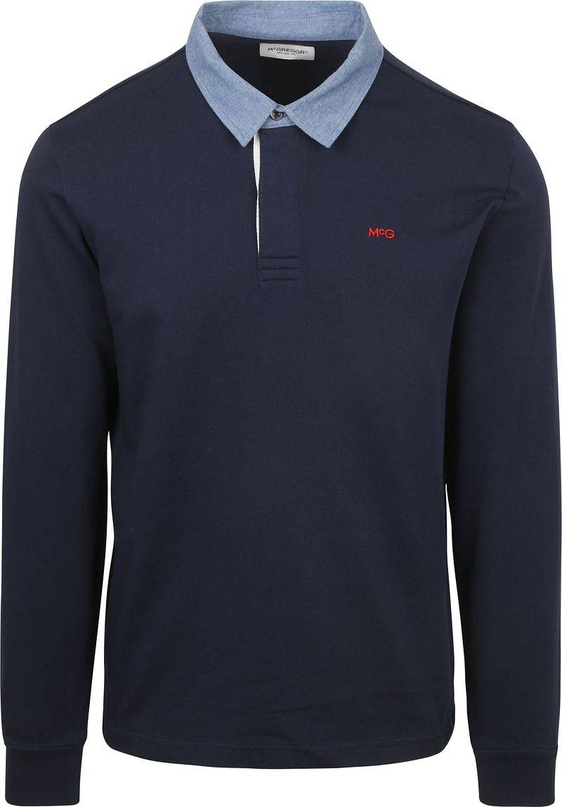 McGregor Rugbyshirt Navy  - Größe XXL von McGregor