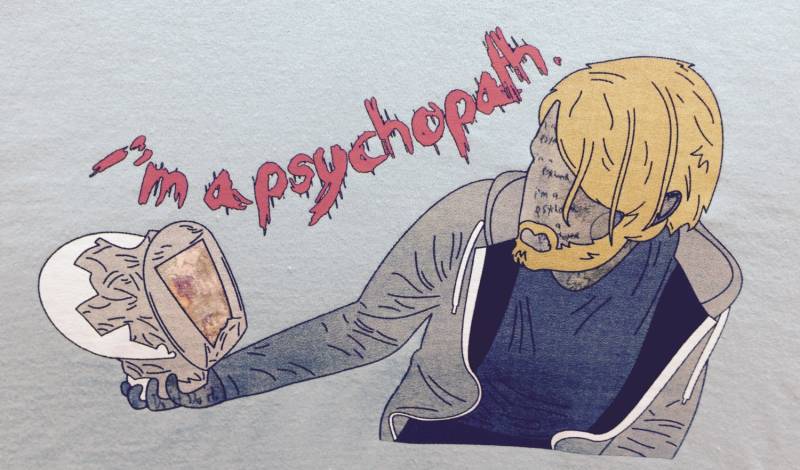 Jesse/Demma T-Shirt Mit Freiem I'm A Psychopath Tattoo Jesse/Demma T-Shirt Mit Freiem I'm A Psychopath Tattoo von McJuggerNuggets