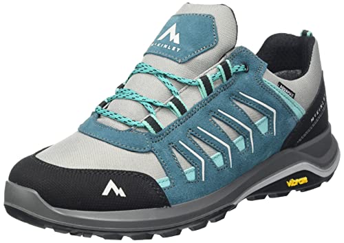 McKINLEY Herren Magmus Walking-Schuh, Blue Petrol/Charcoal, 36 EU von McKINLEY