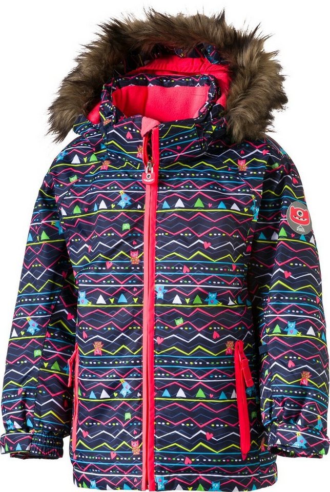 McKINLEY Anorak KK-Jacke Carla NAVY DARK/PINK/GREEN von McKINLEY