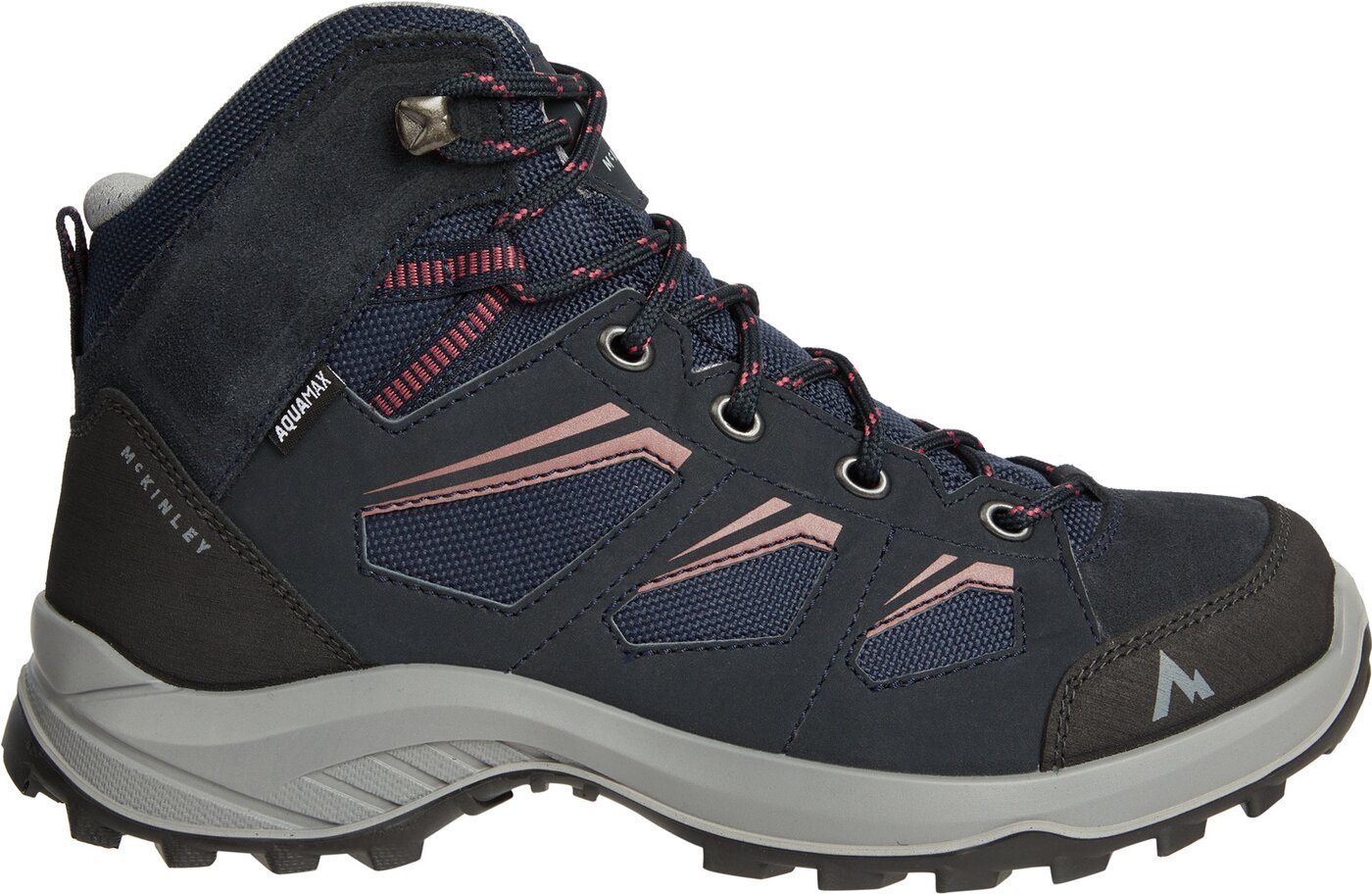 McKINLEY Da.-Wander-Stiefel Discover III MID AQX NAVY/ROSE DARK Trekkingschuh von McKINLEY