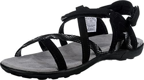 McKinley Damen Ahtra Sandale, Black/Anthracite/WHI, 38 EU von Mc Kinley