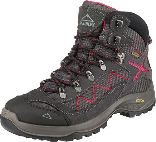 McKINLEY Damen Magma 2.0 AQX Trekking-& Wanderstiefel, Grau (Grey/Sangria 900) von McKINLEY