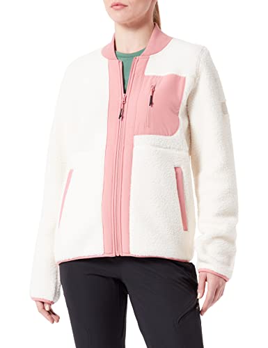 McKinley Damen Villano Jacke, Beige/Rose Dark, 40 von McKinley