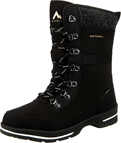 McKinley Damen Viviana Iii AQX Stiefel, Black/White, 39 EU von McKinley