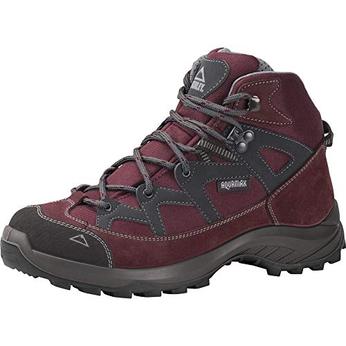 McKINLEY Damen Wander-Stiefel Explorer Mid AQX Cross-Trainer, Grau (Sangria Grey Dark 900), 42 EU von McKINLEY