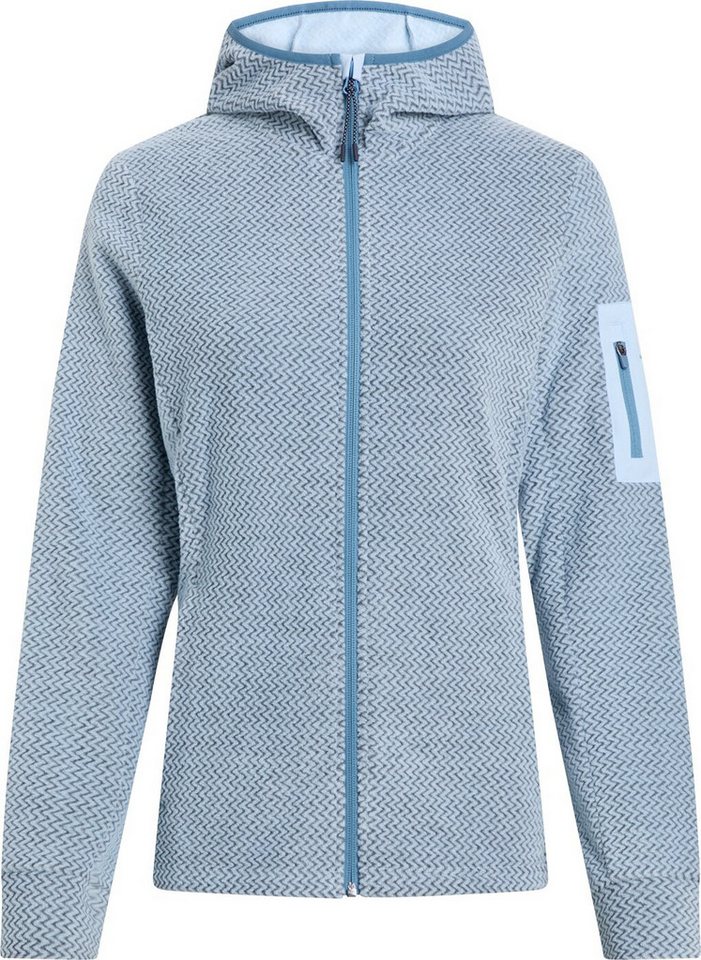 McKINLEY Fleecejacke Da.-Unterjacke Hucture FZ W BLACK/ROSE DARK von McKINLEY