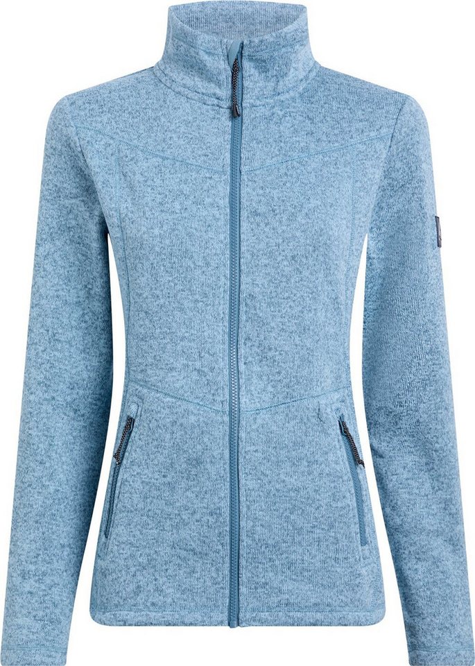 McKINLEY Fleecejacke Da.-Unterjacke Rubin III wms MELANGE/BLUE DARK von McKINLEY