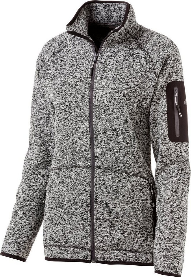 McKINLEY Fleecejacke Da.-Unterjacke Skeena wms MÉLANGE/BLACK von McKINLEY