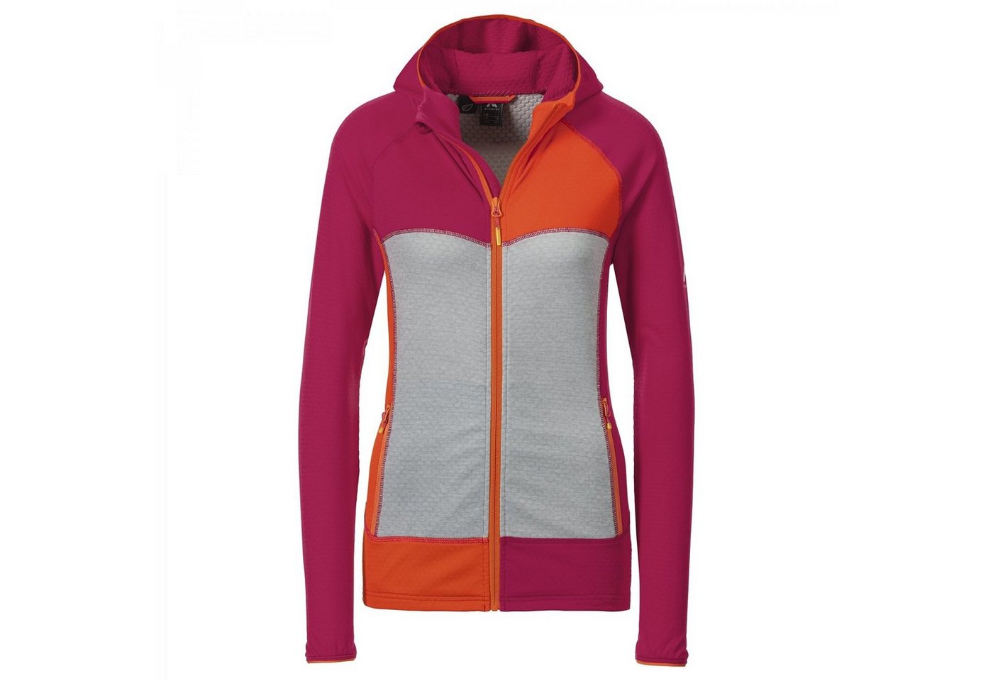 McKINLEY Fleecejacke Montina Damen Unterjacke lila/grau/orange von McKINLEY