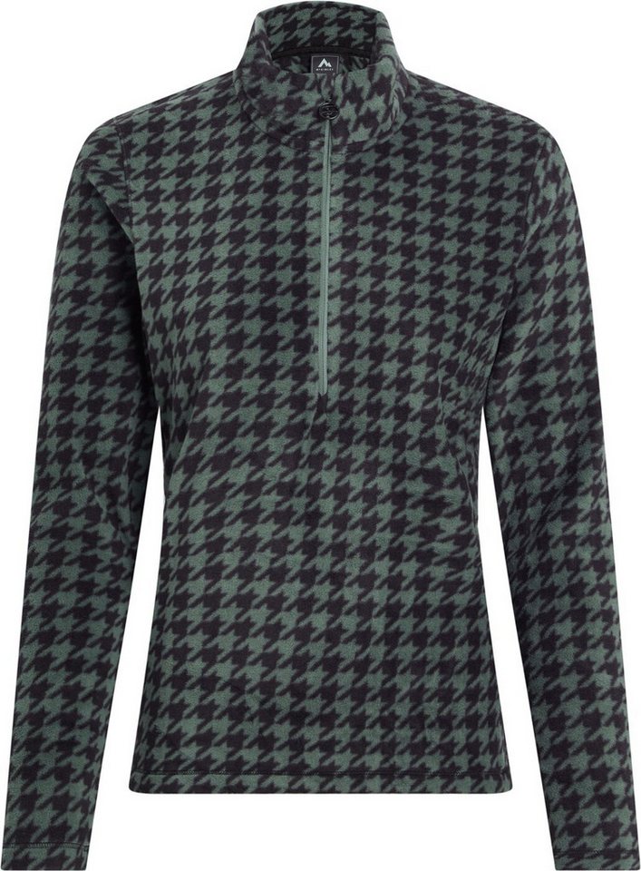 McKINLEY Fleecepullover Da.-Langarmshirt Dora II W BLACK NIGHT/ROYAL BL von McKINLEY