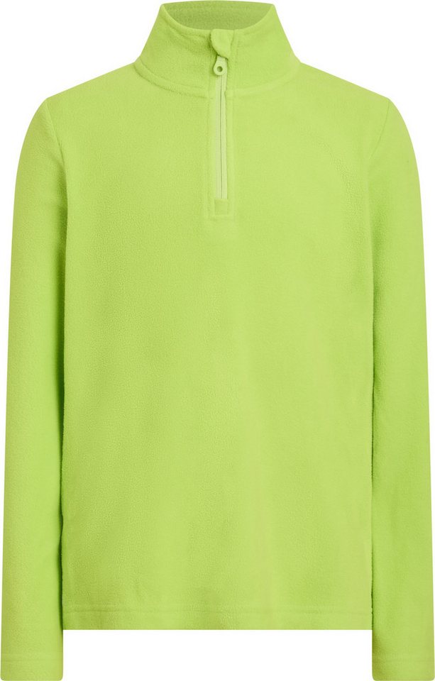 McKINLEY Fleecepullover Ki.-Langarmshirt Amarillo HZ FL J TWINE/SUMMIT WHITE-BLACK-GUM M von McKINLEY