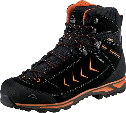 McKINLEY Herren Annapurna AQX Trekking-& Wanderstiefel, Schwarz (Black/Orange 900) von McKINLEY