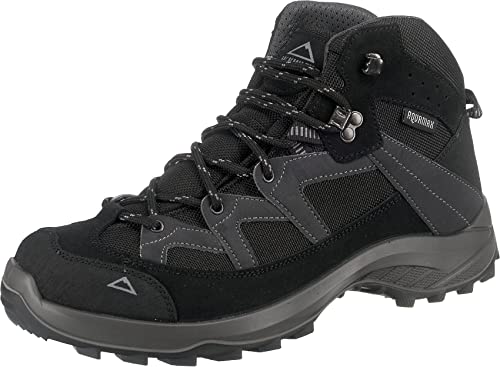 McKINLEY Herren Discover Mid AQX Trekking-& Wanderstiefel, Schwarz (Black 050), 42 EU von McKINLEY